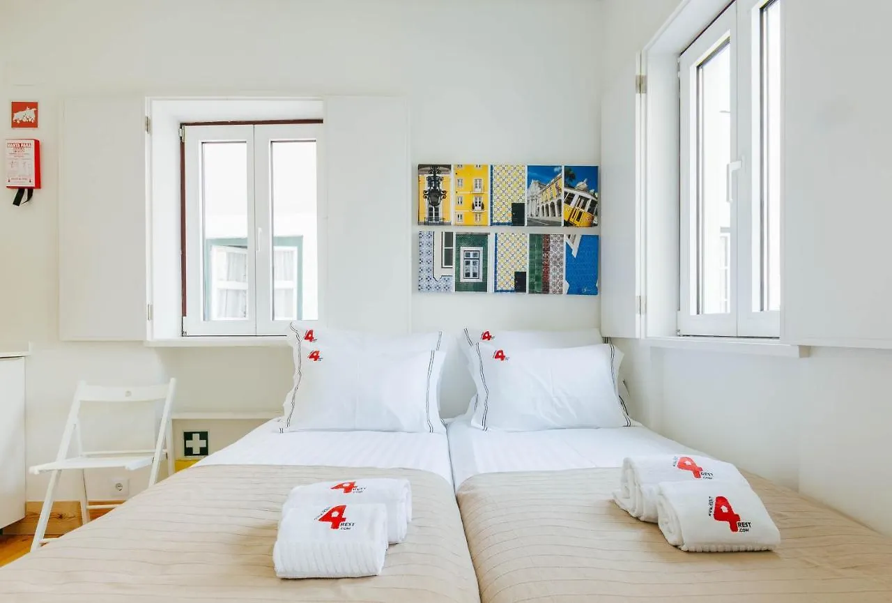 Rent4Rest Lisbon Downtown Tiny Studio Apartments Portugal